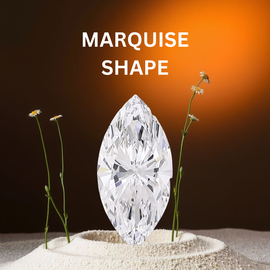 Marquise Shape Lab Grown Diamond | Fancy Marquise Cut CVD Diamond – Pooja Diamond