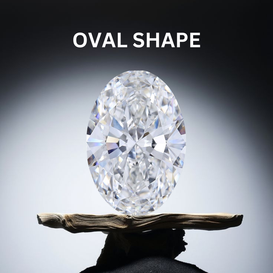 Oval Cut Lab Grown Diamond | Brilliant Oval Shape CVD Diamond – Pooja Diamond
