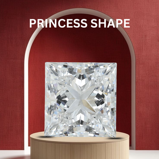 Princess Cut Lab Grown Diamond | Square Brilliant CVD Diamond – Pooja Diamond