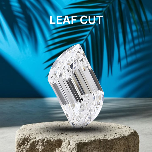 Leaf Shape Lab Grown Diamond | Fancy Leaf Cut CVD Diamond – Pooja Diamond