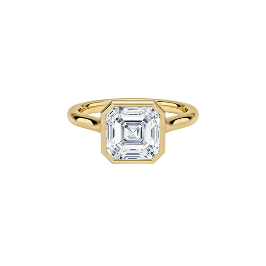 Lab Grown Asscher Diamond Ring | Certified Lab Grown Diamond Jewelry