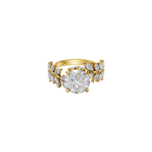 Classic Round Lab Grown Diamond Ring