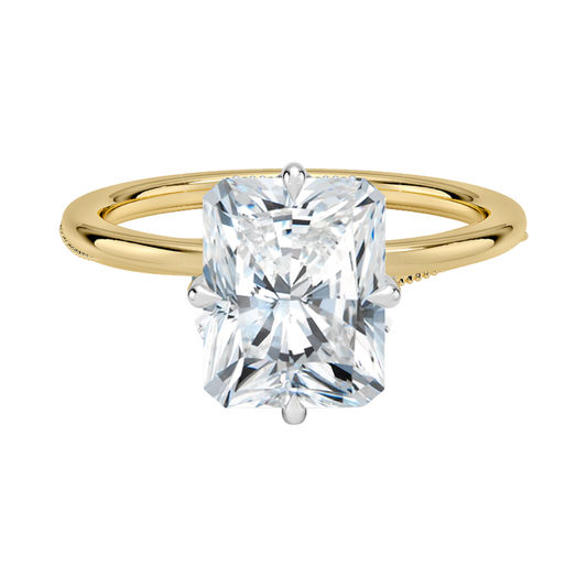 1 TO 5 CT Classic Radiant Cut Lab Grown Diamond Ring – Ethical Luxury in 10K/14K/18K Gold |IGI Certified Lab Diamond