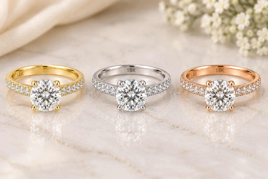 Yellow Gold vs White Gold vs Rose Gold: Which Should You Choose?