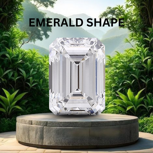 1 TO 5 CT Emerald Cut Lab Grown Diamond D/VVS2 | Classic Step Cut CVD Diamond – Pooja Diamond