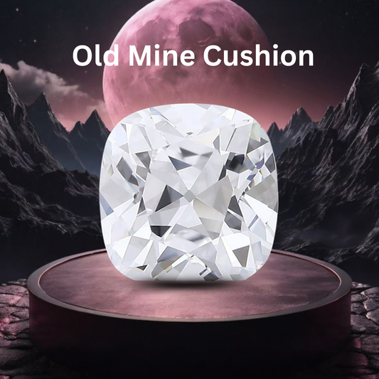 3.00 TO 3.10 OLD MINE CUSHION SHAPE LAB GROWN DIAMOND