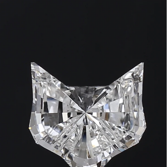 Lab Grown Cat Shape Diamond | Fancy Animal Cut CVD Diamond | Pooja Diamond